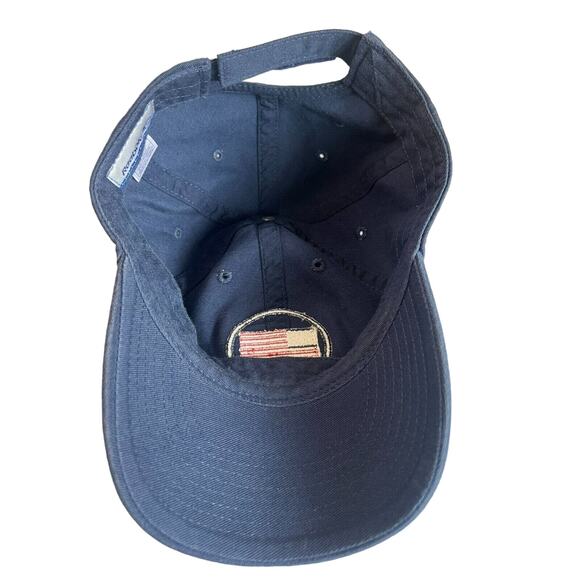 Reebok United States -American Flag-Baseball Hat Adjustable Embroidered Blue Cap - Picture 4 of 5